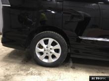 Задняя часть Nissan Serena  после установки проставок