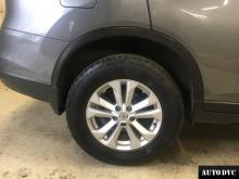 Задняя часть Nissan X-Trail t32 Рестайлинг после установки проставок