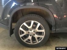 Задняя часть Nissan X-Trail II после установки проставок