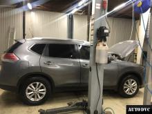 Общий вид Nissan X-Trail t32 Рестайлинг до установки проставок