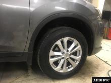 Передняя часть Nissan X-Trail t32 Рестайлинг после установки проставок