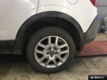 Задняя часть Opel Antara после установки проставок