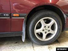 Передняя часть Opel Omega после установки проставок