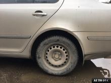 Задняя часть Шкода Октавия после установки проставок