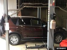 Общий вид Ssang Yong Rexton после установки проставок