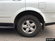 Задняя часть SsangYong Kyron после установки проставок