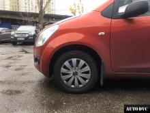 Передняя часть Suzuki Splash после установки проставок