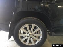 Задняя часть Toyota Land Cruiser 200 до установки проставок