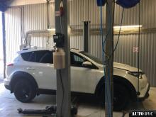 Общий вид Toyota RAV 4 до установки проставок