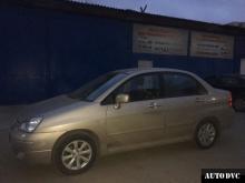 Общий вид Suzuki Liana I Рестайлинг после установки проставок