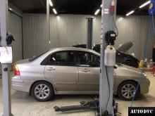 Общий вид Suzuki Liana I Рестайлинг до установки проставок