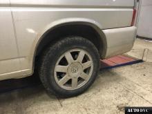 Задняя Volkswagen Transporter T5 до установки проставок