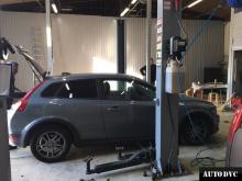 Общий вид Volvo C30 I до установки проставок