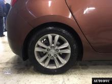 Задняя часть Hyundai i30 до установки проставок